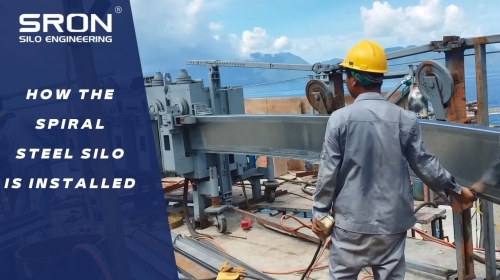How the Spiral Steel Silo Is Installed