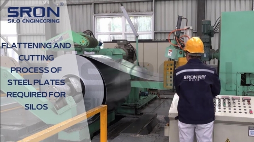 Flattening and Cutting Process of Steel Plates Required for Silos
