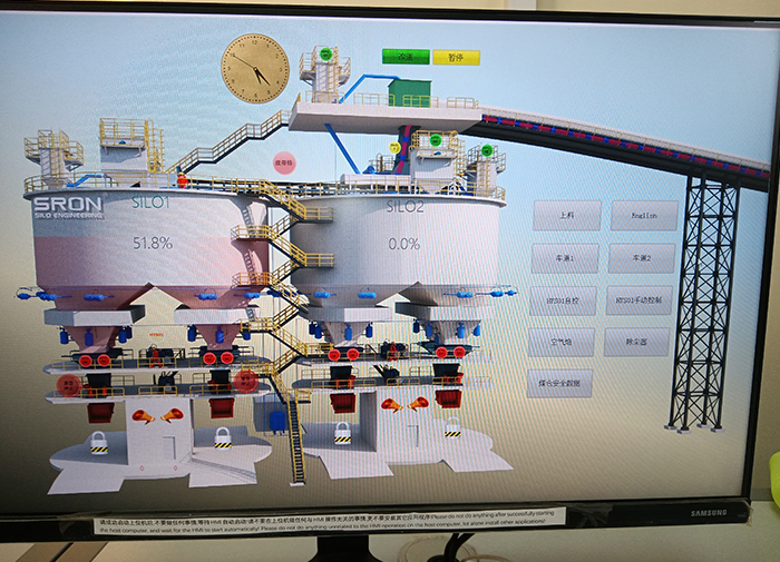 Intelligent silo storage management system