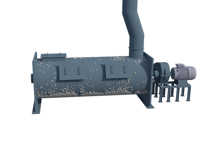 Horizontal mixer