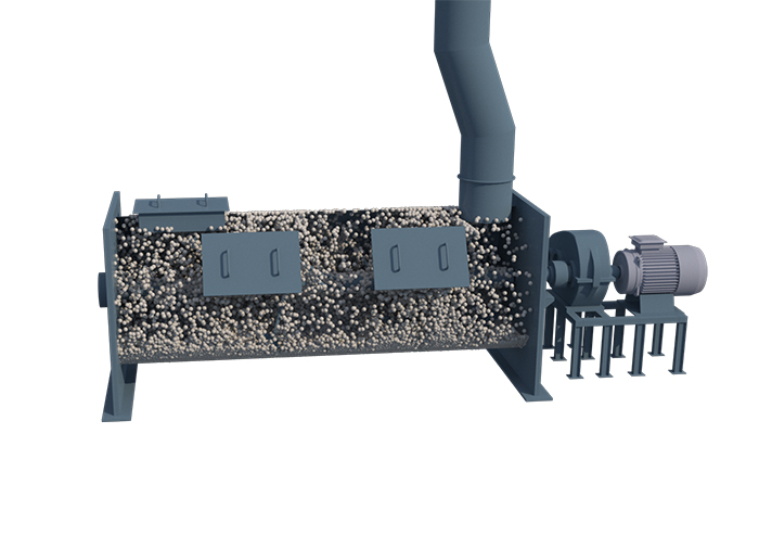 Horizontal mixer