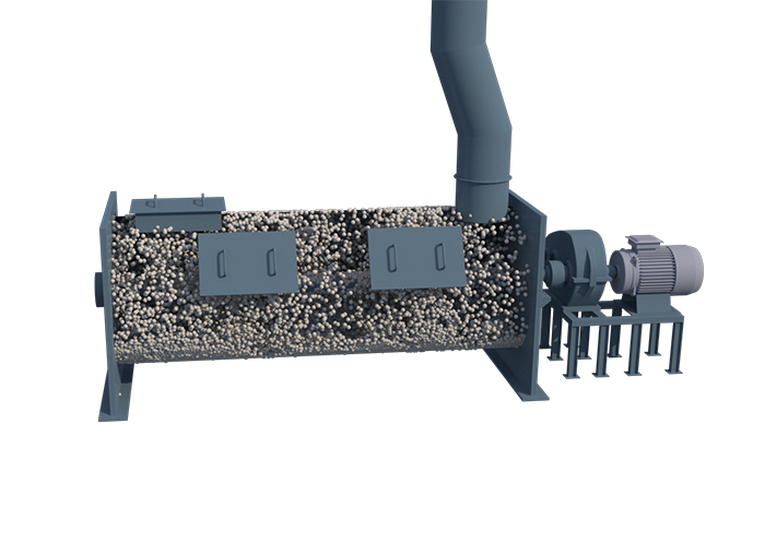 Horizontal mixer