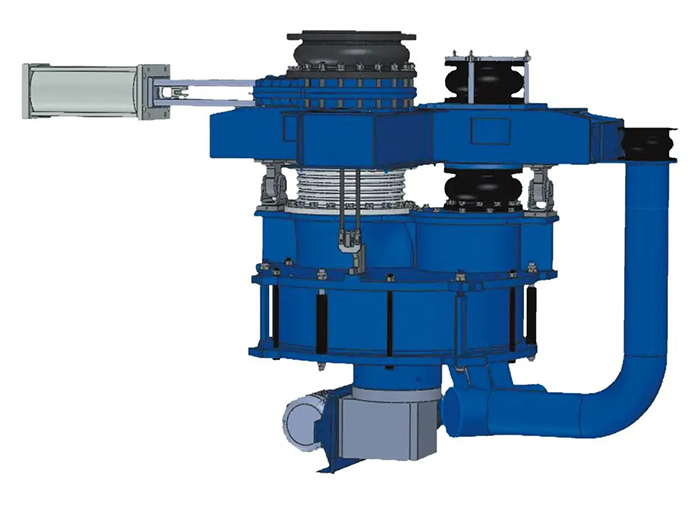 Rotor quantitative feeding scale