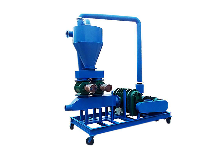 Negative-pressure suction pneumatic conveying system