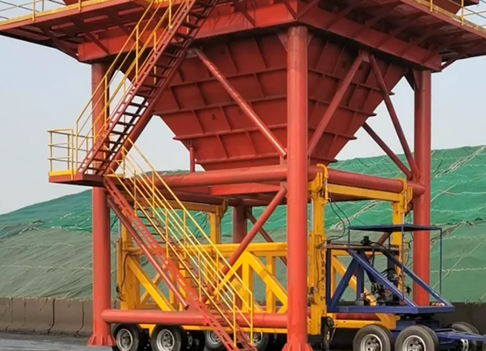 Spiral Ship Unloader Unloading System