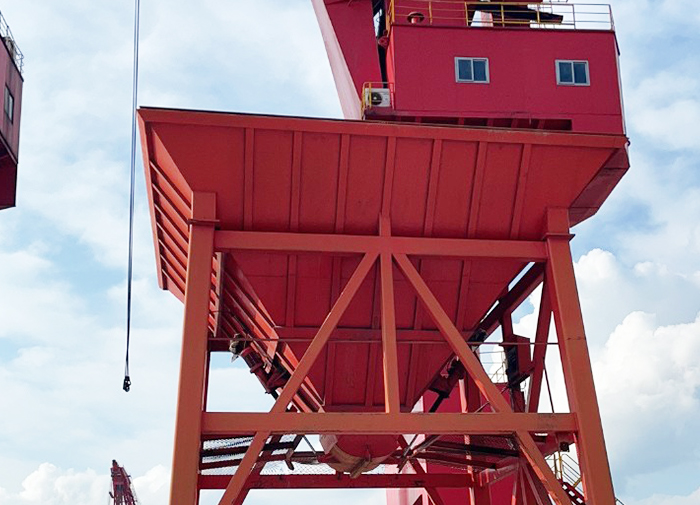 Spiral Ship Unloader Unloading System