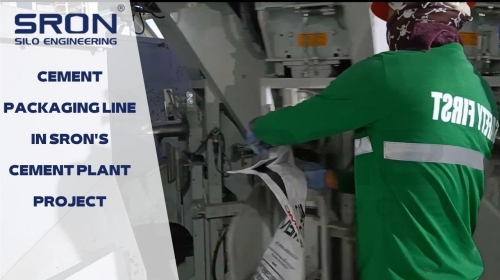 Cement Packaging Line in SRON's Cement Plant Project
