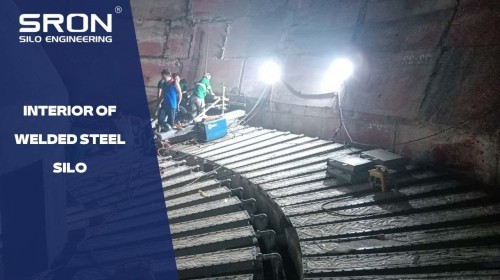 Interior of Welded Steel Silo