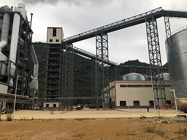 Alumina steel silo