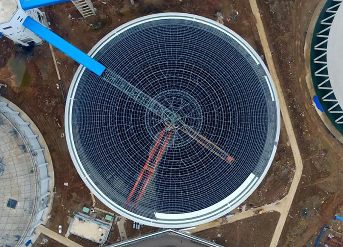 Circular stockyard