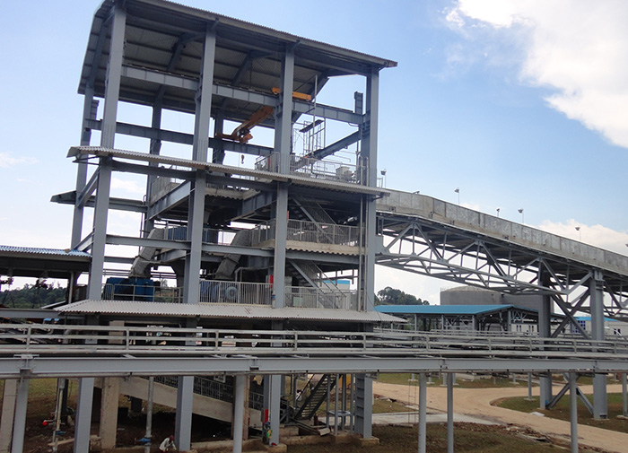 Steel frame
