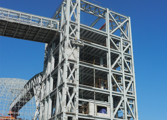 Steel frame