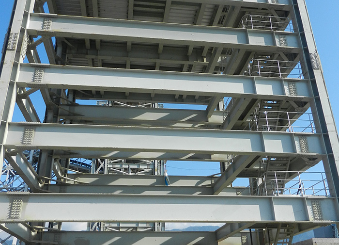 Steel frame