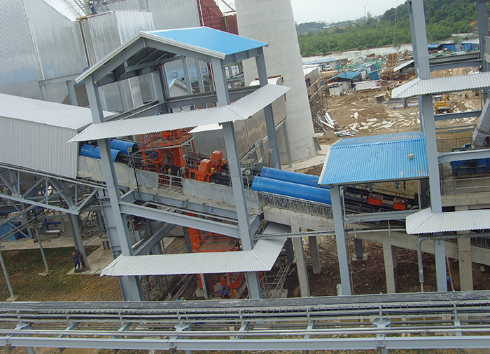 Steel frame